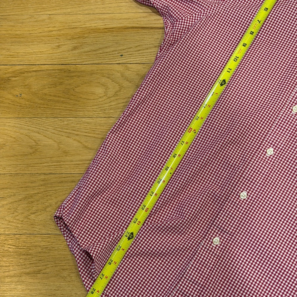 Ralph Lauren Red Checkered Button Up - Picture 6 of 6